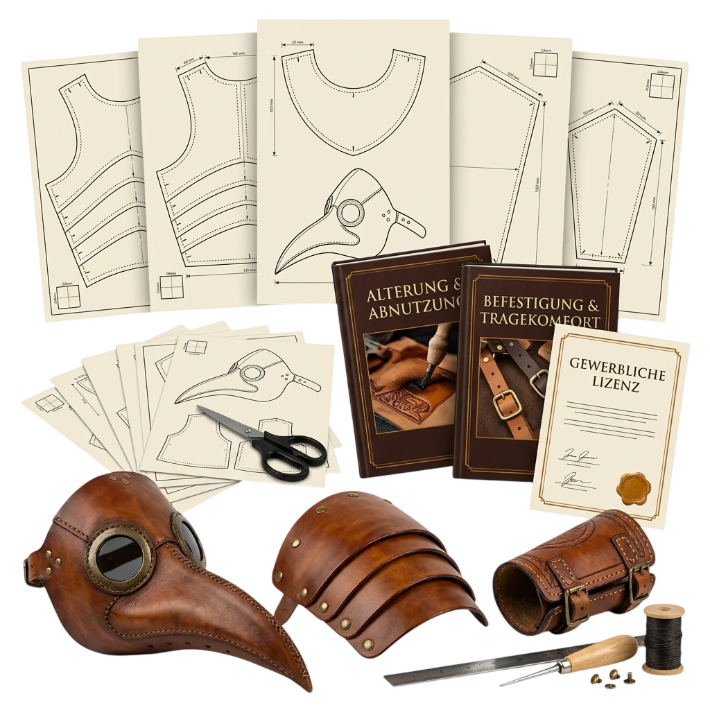 Lederrüstkammer: 30+ Schnittmuster für Cosplay und Fantasy