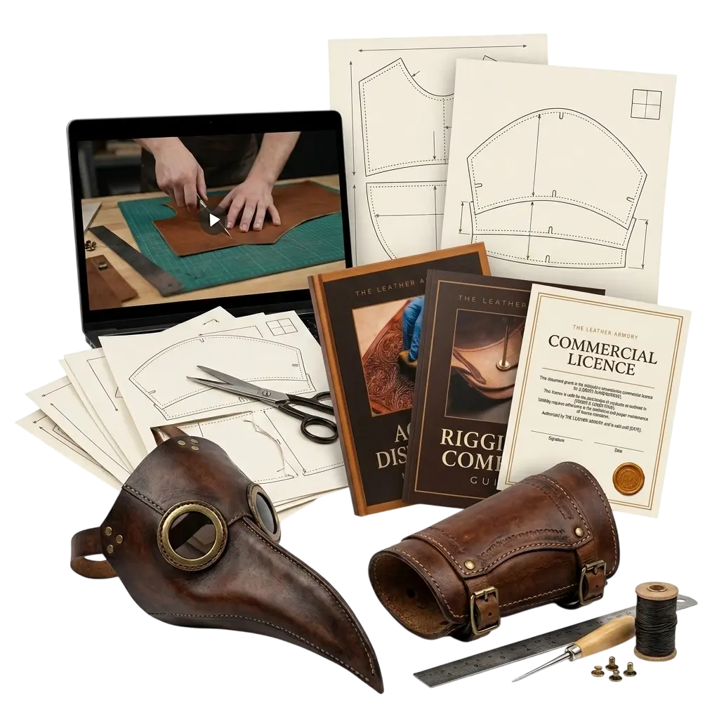 The Leather Armory - 20+ Cosplay & Fantasy Patterns